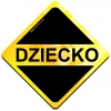 Magnes Odblaskowy Dziecko Żółty