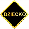 Magnes Odblaskowy Dziecko Żółty
