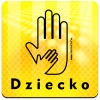 Magnes Odblaskowy Dziecko Żółty