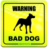 Magnes Odblaskowy Warning Bad Dog Neon