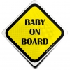 Naklejka Odblaskowa / Sticker Baby on board