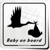 Naklejka Odblaskowa / Sticker Baby on board