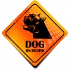 Naklejka Odblaskowa / Sticker Dog on Board Orange Naklejka Odblaskowa / Sticker Dog on Board Orange
