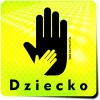 Naklejka Odblaskowa / Sticker Dziecko Black Neon