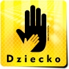 Naklejka Odblaskowa / Sticker Dziecko Żółta