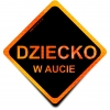 Naklejka Odblaskowa / Sticker Dziecko w Aucie Orange Naklejka Odblaskowa / Sticker Dziecko w Aucie Orange