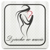Naklejka Odblaskowa / Sticker Dziecko w aucie