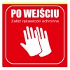 Tabliczka Informacyjna Załóż rękawiczki 20cm