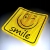 Magnes Odblaskowy SMILE Żółty
