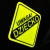 Magnes Odblaskowy Uwaga Dziecko Neon