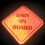 Naklejka Odblaskowa / Sticker Baby on board Orange