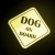 Naklejka Odblaskowa / Sticker Dog on board Neon