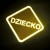 Naklejka Odblaskowa / Sticker Dziecko Black Neon