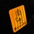 Naklejka Odblaskowa / Sticker Dziecko Żółta