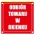 Tabliczka Informacyjna Odbiór towaru w okienku 20cm