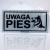 Tabliczka Informacyjna Odblaskowa UWAGA PIES 12X24CM