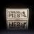 Tabliczka Informacyjna Odblaskowa UWAGA PIES 12X24CM