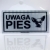 Tabliczka Informacyjna Odblaskowa UWAGA PIES 12X24CM